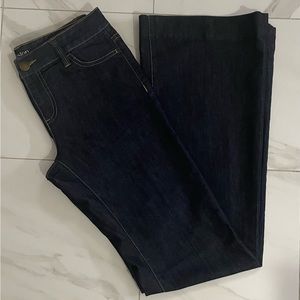 Carlson flare blue jeans